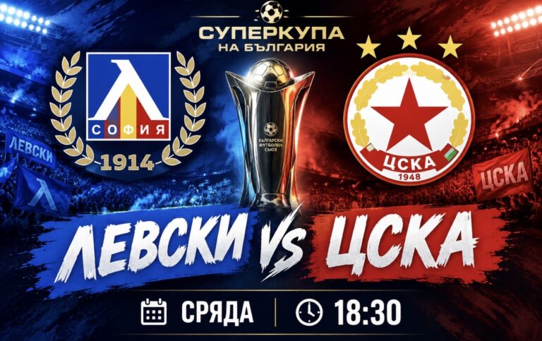 Левски – ЦСКА : Топ анализ за суперкупата на България !